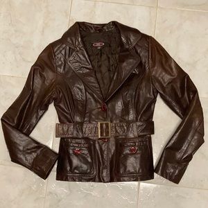 Genuine leather jacket